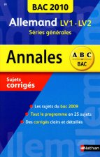 ANNAL BAC 2010 ALLEMAND LV1 LV