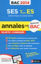 ANNALES BAC 2014 SES T.ES SPE + SPE COR N9