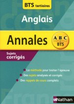 ANNALES BTS ANGLAIS SUJET CORRIGES