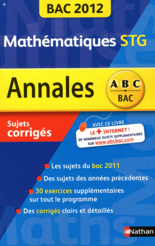 ANNALES BAC 2012 MATHS STG COR