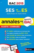 Annales BAC 2015 SES TERM ES Spécifique & Spécialité - sujets & corrigés N11