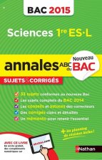 ANNALES BAC 2015 SCIENCES 1ERE ES-L SUJETS & CORRIGES