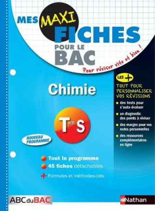 Mes maxi fiches ABC chimie Term S N13