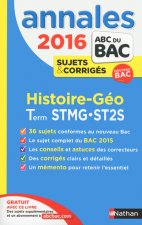 Annales bac 2016 Histoire-Géographie Term STMG-ST2S Sujets & Corrigés