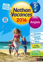 Cahier de Vacances 2016 Collège Monomatière Anglais 5è/4è