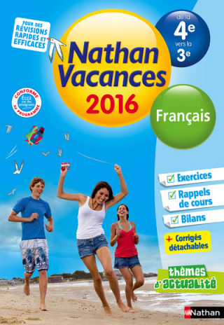 Cahier de Vacances 2016 Collège Tout en un 4ème/3ème