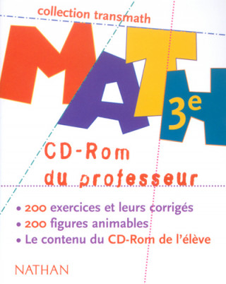 TRANSMATH 3E CDROM PROFESSEUR