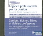 LOGICIELS PROF PAR LES DOSSIERS BAC PRO COMPTABILITE ET SECRETARIAT CORRIGES FIC ELEVES FIC PROFESSE