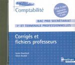 COMPTABILITE BAC PRO SECRETARIAT CD ROM 1RE ET TERMINALE PROFESSIONNELLES CORRIGES ET FICHIERS PROF
