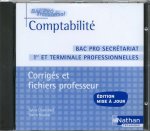 COMPTABILITE - BAC PRO SECRETARIAT 1RE ET TERMINALE PROFESSIONNELLES - CORRIGES ET FICHIERS PROF