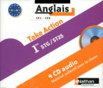 4 CD audio - Anglais - Take Action - 1res STMG - ST2S CD audio collectifs Audio