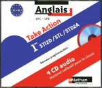 4 CD audio - Anglais - Take Action - 1res STI2D-STL-STD2A CD audio collectifs Audio