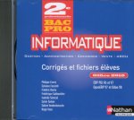 Informatique 2ème Bac pro office 2010 PGI (G-A Commerce Vente ARCU) CD ROM - professeur - 2016