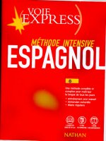VOIE EXPRESS ESPAGNOL METHODE INTENSIVE PACKAGE EDITION 98