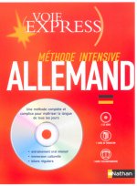 VOIE EXPRESS CD ALLEMAND SERIE METHODE INTENSIVE