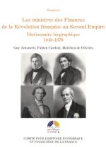 LES MINISTRES DES FINANCES DE LA RÉVOLUTION FRANÇAISE AU SECOND EMPIRE - DICTION