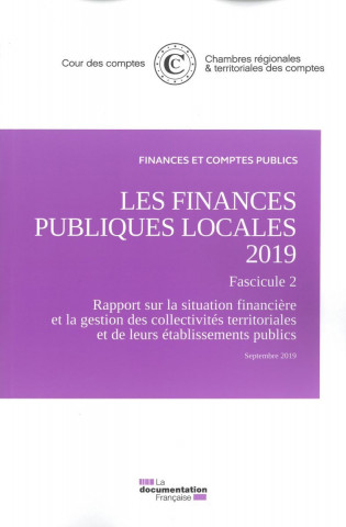 Les finances publiques locales 2019 - Rapport sur la situation