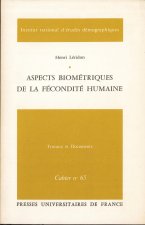 ASPECTS BIOMETRIQUES DE LA FECONDITE HUMAINE