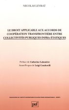 Le droit applicable aux accords de coopération transfrontière entre collectivités publiques infra-étatiques