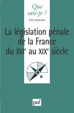 La législation pénale de la France du XVIe siècle