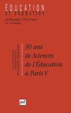 30 ans de sciences de l'éducation à paris V