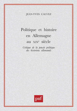 Politique et histoire en Allemagne au XIXe siècle