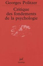 Critique des fondements de la psychologie