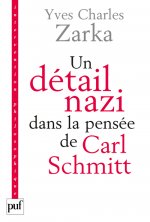 Un détail nazi dans la pensée de Carl Schmitt