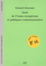 Droit de l'Union européenne et politiques communautaires