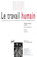 travail humain 2010, vol. 73 (4)