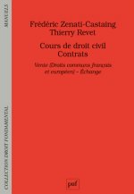 Cours de droit civil. Contrats. Vente (Droit commun français et européen) - Échange