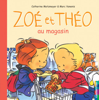 Zoé et Théo  au magasin