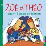 Zoé et Théo jouent à Papa et Maman