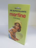 Martine, 100 autocollants Animaux
