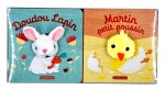 COFFRET DE PÂQUES Martin poussin + Doudou lapin