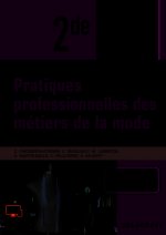 Métiers de la mode 2de Bac Pro MM-V (2018) - Pochette élève