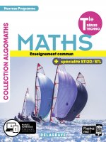 Mathématiques enseignement commun et spécialité Tle STI2D/STL (2020) - Manuel élève
