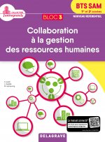 Bloc 3 - Collaboration à la gestion des ressources humaines 1re et 2e années BTS SAM (2018) - Pochette élève