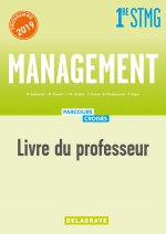 Management 1re STMG (2019) - Manuel - Livre du professeur