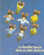 famille souris dine au clair de lune