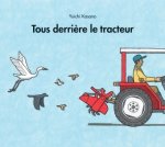tous derriere le tracteur