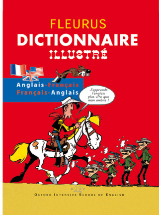 DICTIONNAIRE ILLUSTRE LUCKY-LUKE FRANCAIS / ANGLAIS-ANGLAIS / FRANCAIS