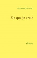 Ce que je crois