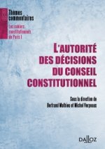 L'autorité des décisions du Conseil constitutionnel