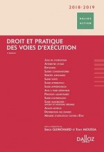 Droit et pratique des voies d'exécution 2018/2019 - 9e ed.