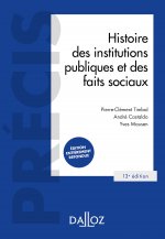 Histoire des institutions publiques et des faits sociaux. 13e éd.
