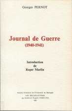 JOURNAL DE GUERRE, 1940-1941