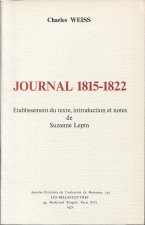 JOURNAL 1815-1822