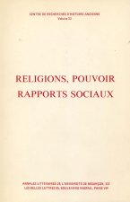 Religions, pouvoir, rapports sociaux