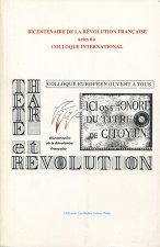 Actes du colloque Théâtre et révolution - [16-18 juin 1988]